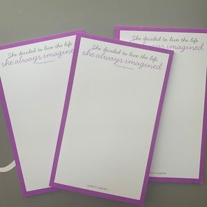 Purple Note Pad Set!